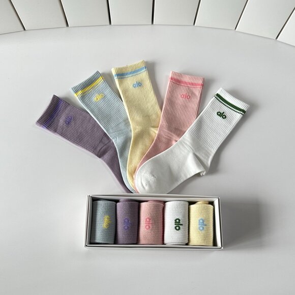 Alo Mid-Calf Socks - Picture 7 of 9